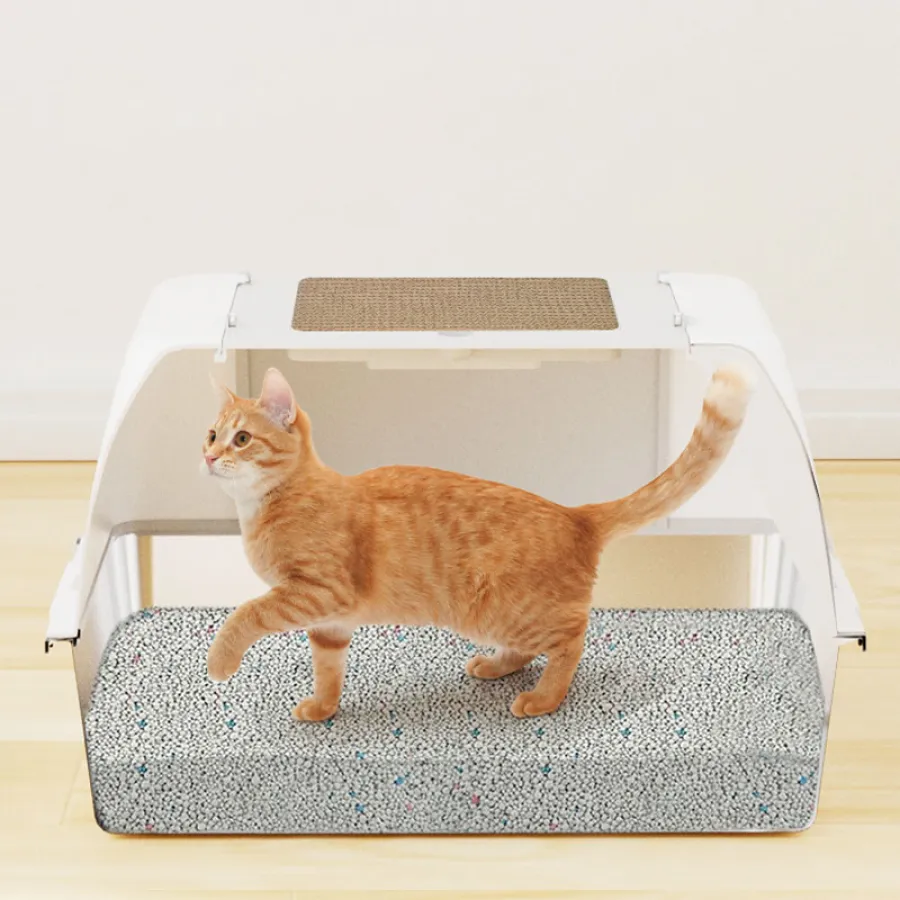 Water Ion Deodorizing Cat Litter Box