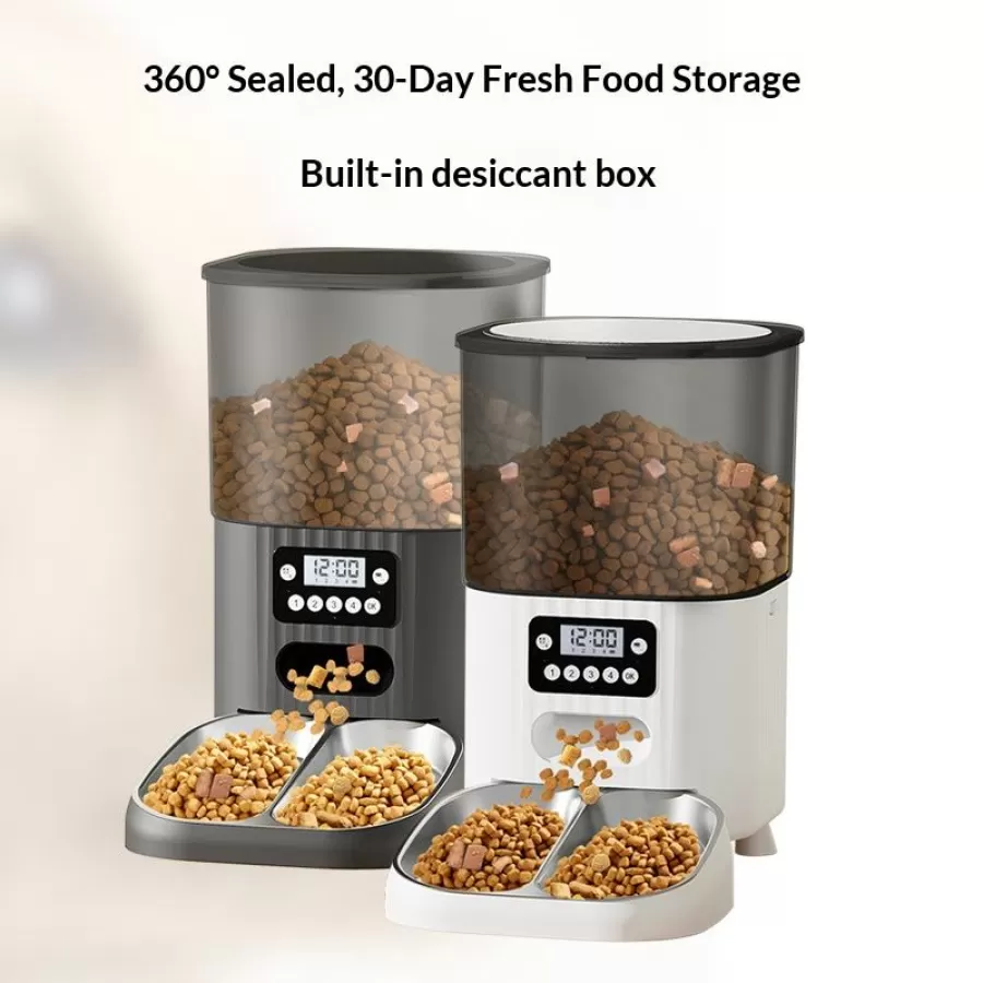 Smart WiFi Pet Feeder with Camera